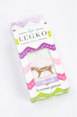 Колготи ясельні для дівчинки (демісезонні)